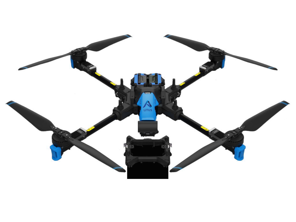 LITUS MOTORS представили дрон доставщик с ИИ по имени “Пеппер”