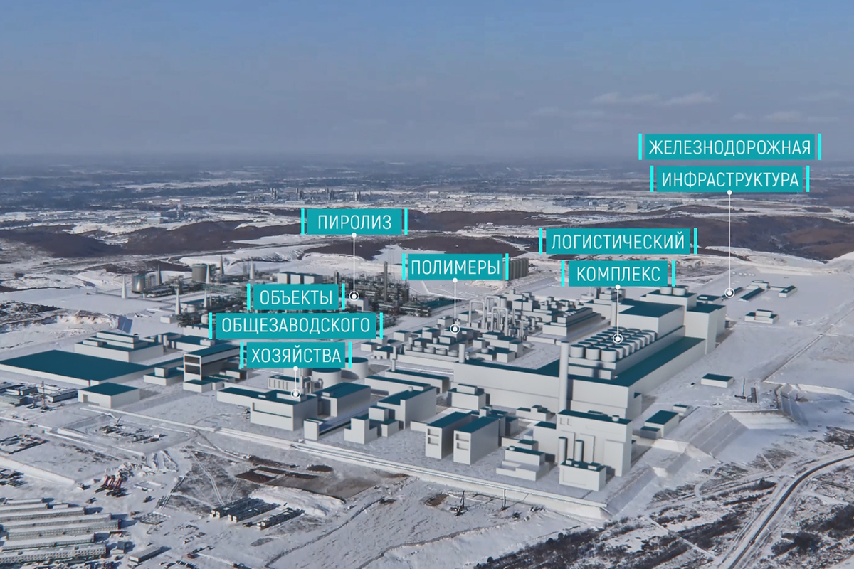 На Амурском ГХК началось строительство одной из крупнейших установок пиролиза в мире